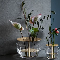 Fritz Hansen Ikebana vase, Small Gold-coloured Hot
