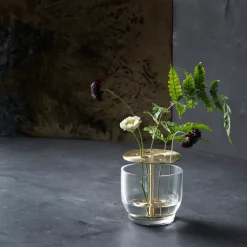 Fritz Hansen Ikebana vase, Small Gold-coloured Hot