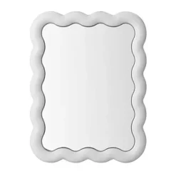 Normann Copenhagen Illu mirror 65x50 cm, White Clearance