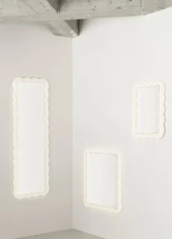 Normann Copenhagen Illu mirror 65x50 cm, White Clearance
