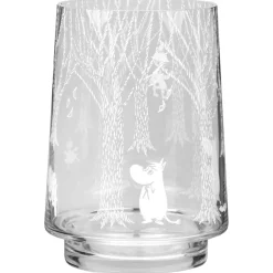 Muurla In the Woods lantern/vase 20 cm, clear-white Transparent Best