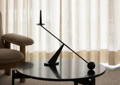 Audo Copenhagen Interconnect candlestick 70 cm, Black New