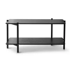 Gejst Invi bookshelf 2 shelf module 1, box Black Sale