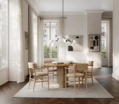 101 Copenhagen Iwa decorative tray, Birch, Ø20 White
