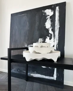 101 Copenhagen Iwa decorative tray, Birch, Ø30 White Hot