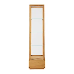 Kristina Dam Studio Japanese display cabinet medium, Warm oiled oak Beige Clearance