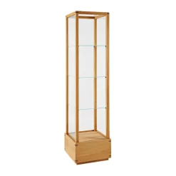 Kristina Dam Studio Japanese display cabinet medium, Warm oiled oak Beige Clearance