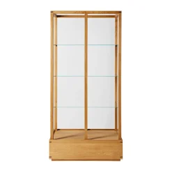 Kristina Dam Studio Japanese display cabinet large, Warm oiled oak Beige Discount