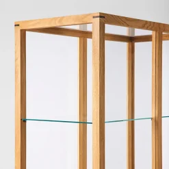 Kristina Dam Studio Japanese display cabinet large, Warm oiled oak Beige Discount