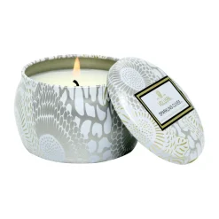 Voluspa Japonica Mini Tin scented candle 25 hours, Sparkling Cuvée White Online