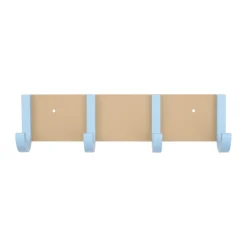 Design Letters Jay clothing rack 4 hooks, Beige-light Blue
