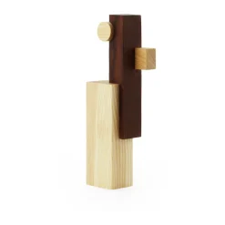 Normann Copenhagen Join sculpture small, Ash-carbonized ash BeigeBrown Sale