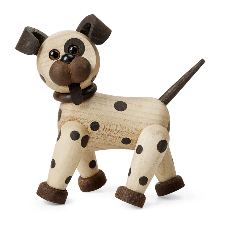 Spring Copenhagen Joy dog decoration 11 cm, Maple Beige Online