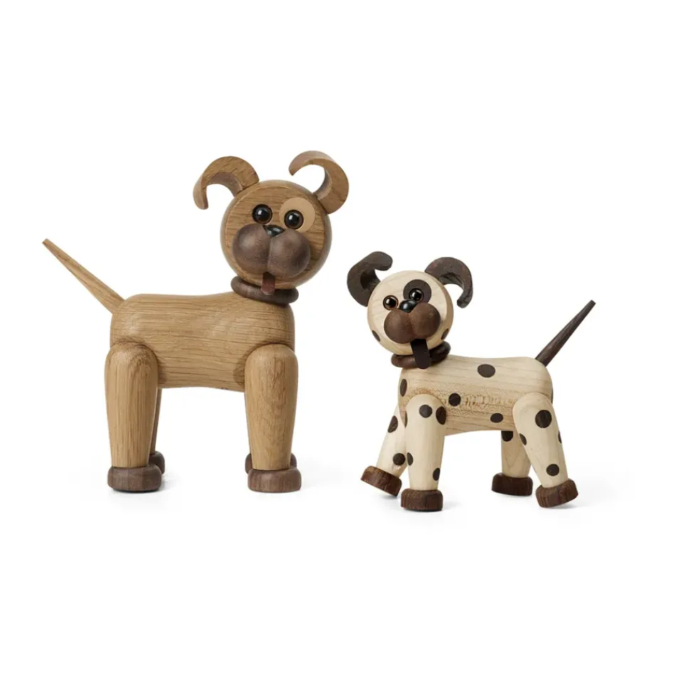 Spring Copenhagen Joy dog decoration 11 cm, Maple Beige Online