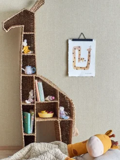 Bloomingville Kalu book shelf 148x46 cm, Nature Beige Sale