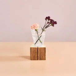 Iittala Kastehelmi vase, clear Transparent