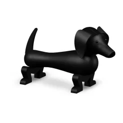 Kay Bojesen Denmark Kay Bojesen dog 18,5 cm, Dark stained oak Black