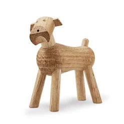 Kay Bojesen Denmark Kay Bojesen dog Tim, Light oak Brown Hot