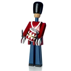 Kay Bojesen Denmark Kay Bojesen drummer, red-blue Brown Outlet