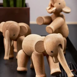 Kay Bojesen Denmark Kay Bojesen elephant mini, Oak Beige Discount