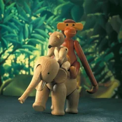 Kay Bojesen Denmark Kay Bojesen elephant small, Oak Brown Best