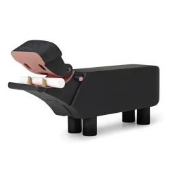 Kay Bojesen Denmark Kay Bojesen hippo chalk board color, Black Clearance