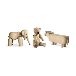 Kay Bojesen Denmark Kay Bojesen Liliput 3 pieces, Untreated oak, untreated maple Beige New