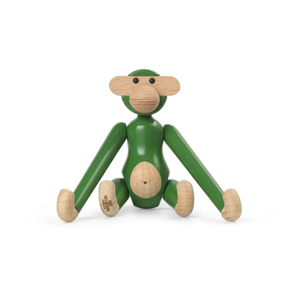 Kay Bojesen Denmark Kay Bojesen mini vintage monkey, Green Discount