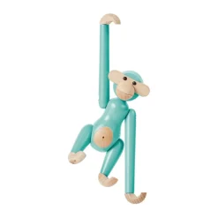 Kay Bojesen Denmark Kay Bojesen monkey mini, Turquoise Blue Sale