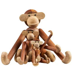 Kay Bojesen Denmark Kay Bojesen monkey mini, Teak-limba tree Brown New