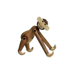 Kay Bojesen Denmark Kay Bojesen monkey mini, Teak-limba tree Brown New