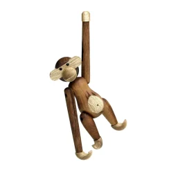 Kay Bojesen Denmark Kay Bojesen monkey mini, Teak-limba tree Brown New