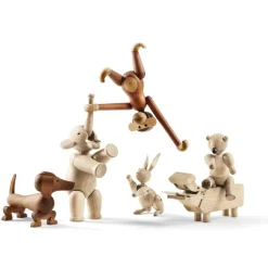 Kay Bojesen Denmark Kay Bojesen rabbit, Oak Brown New