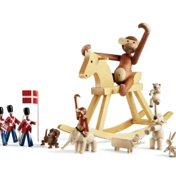 Kay Bojesen Denmark Kay Bojesen rocking horse, beech Brown