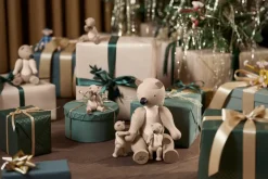 Kay Bojesen Denmark Kay Bojesen wooden bear Liliput, Untreated oak, untreated maple Beige Best