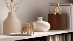Kay Bojesen Denmark Kay Bojesen wooden bear Liliput, Untreated oak, untreated maple Beige Best