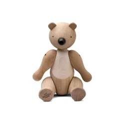 Kay Bojesen Denmark Kay Bojesen wooden bear medium, oak and maple BeigeBrown Outlet