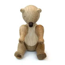 Kay Bojesen Denmark Kay Bojesen wooden bear, Oak and maple Brown Clearance