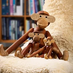 Kay Bojesen Denmark Kay Bojesen wooden monkey large, wood Brown Clearance