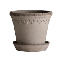 Bergs Potter Københavner flower pot Ø10 cm, Grey Discount