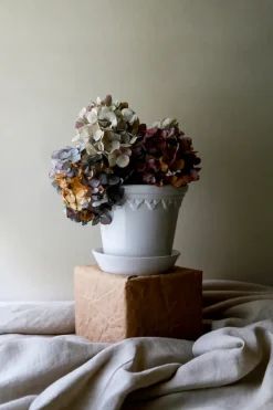 Bergs Potter Københavner flower pot glazed Ø18 cm, Mineral White Best