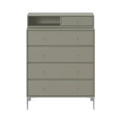 Montana Keep dresser, Fennel 144. chrome legs Green Online