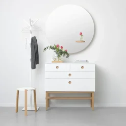 A2 Keep dresser, , oiled oak legs White Hot