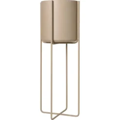 Blomus Kena flower pot M h80,5 cm Ø29 cm, nomad Beige New