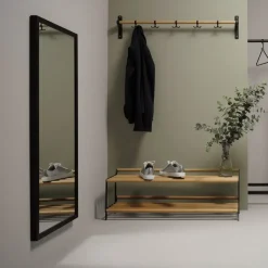 Essem Design Klara mirror, Black Clearance