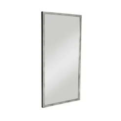 Essem Design Klara mirror, Silver matte Grey Hot