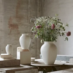 Knabstrup Keramik Knabstrup vase 27 cm, White New