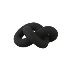 Cooee Design Knot Table small decoration, Black Discount