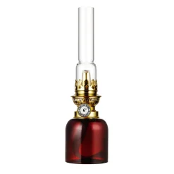 Karlskrona Lampfabrik Koholmen paraffin lamp, Brown Outlet