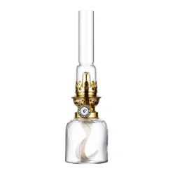 Karlskrona Lampfabrik Koholmen paraffin lamp, clear Transparent New